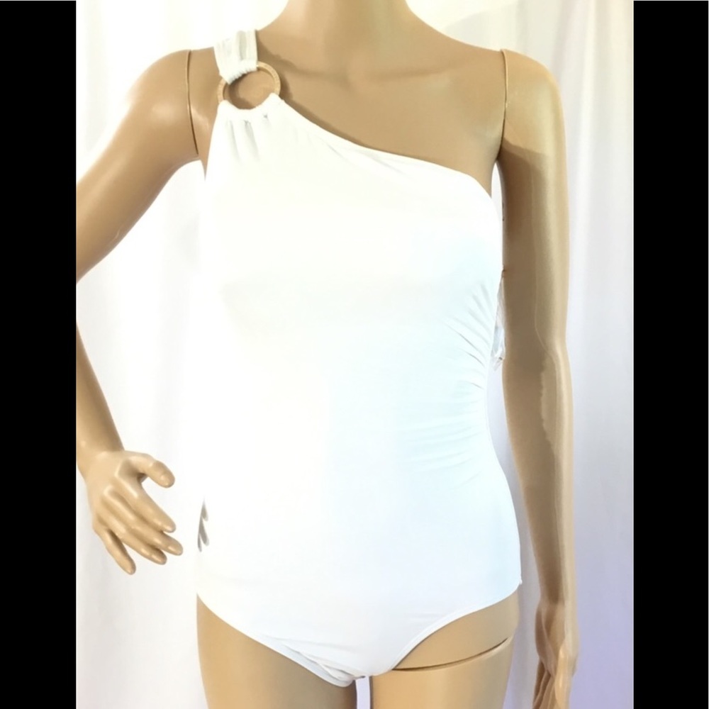 Michael Michael Kors Asymmetrical Styled Swimsuit NWT